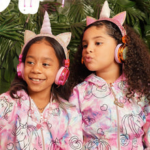 Load image into Gallery viewer, Glitz Mix Unicorn Headphones
